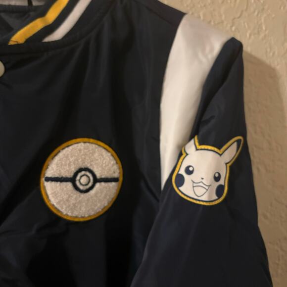 Pokémon Pikachu Varsity Jacket Boys XL - Picture 6 of 8